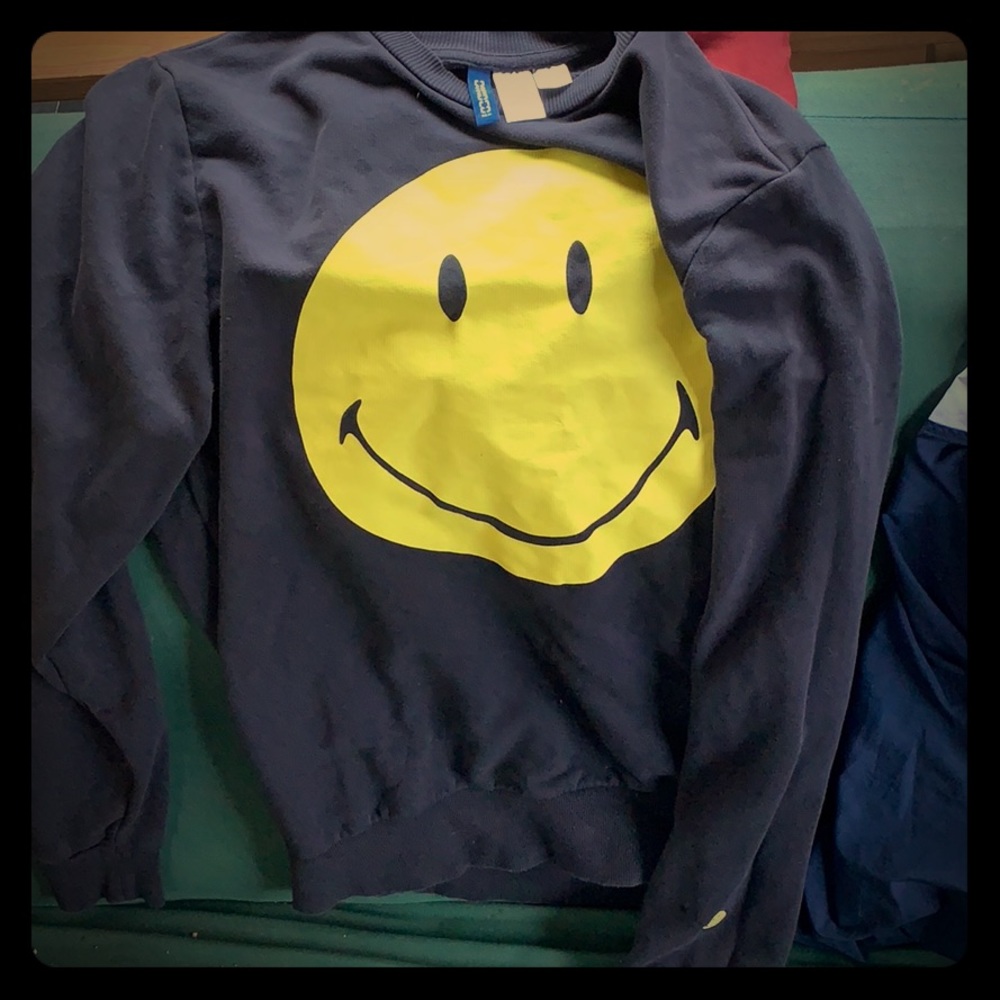 smiley long sleeve